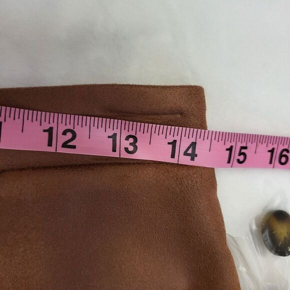 Love & Piece Faux Suede Mini Skirt - Picture 5 of 10